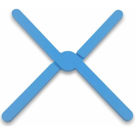 Dessous de plat souple en silicone antidérapant pour casseroles et poêles, pour la vaisselle de cuisine.
