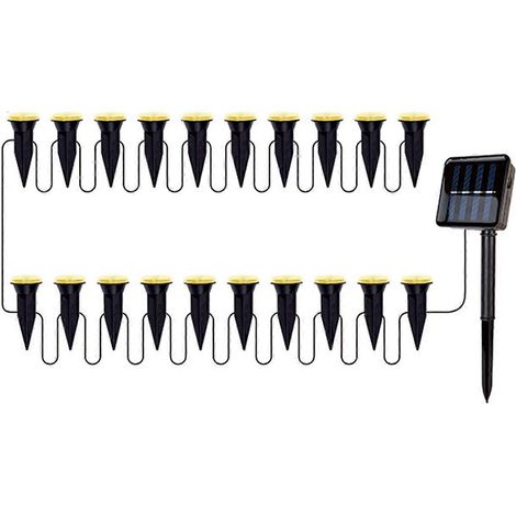Lampe solaire 15 Mini Solaire Ground Water Resistant pour Daily Home et Kitchen Use Solutions (1/5)