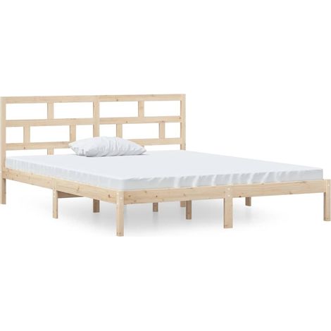 Maison Exclusive - Giroletto 120x190 cm Small Double in Legno Massello (1/5)