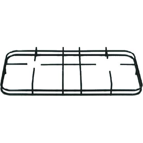 8033266101978 NARDI GRIGLIA PER CUCINA A GAS 2 FUOCHI SMALTATA NERA CM 40,8 X 24,5 NO ORIGINALE P 3659