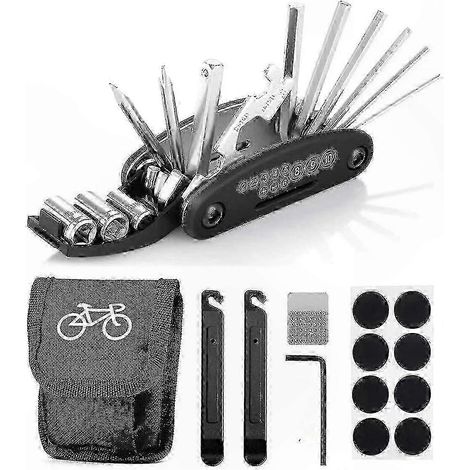 16-in-1 Multifunktions-Fahrradwerkzeugset für Wartung und Reparatur (1/5)