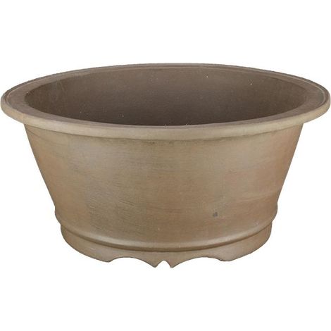 Vaso per bonsai rotondo in gres 57x57x27,5 cm - 2935a