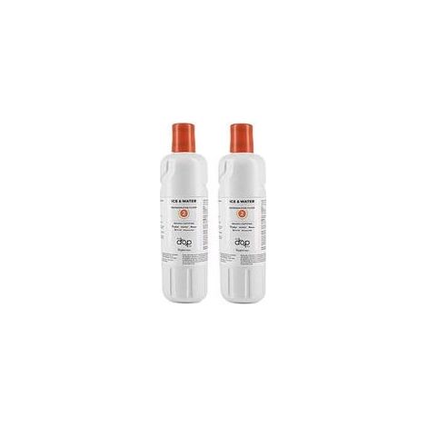 Lot de 2 filtres (EDR2RXD1) Réfrigérateur, filtre à eau du réfrigérateur (1/5)