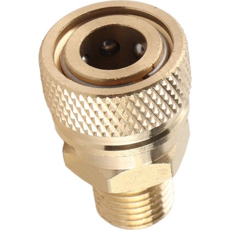 Adaptateur pour pompe 40 MPa avec connecteur femelle en cuivre à connexion rapide de 8 mm (1/5)