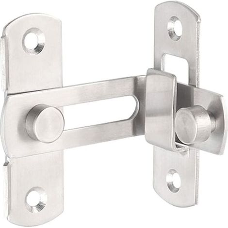 piece 90° right angle door bolt, downward opening (L) (1/5)