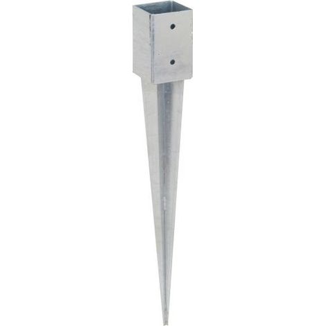 Supporto a piantare per terreno art.797 - Misure: mm 91 x 91 x 750