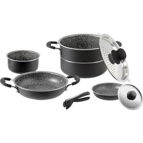 Set di padelle brunner alluminio 20 cm impilabile