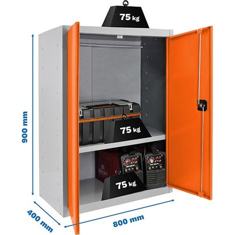 Mobile Simonlocker prof.dism.multi metallo 90x80x40 cm (1/2)