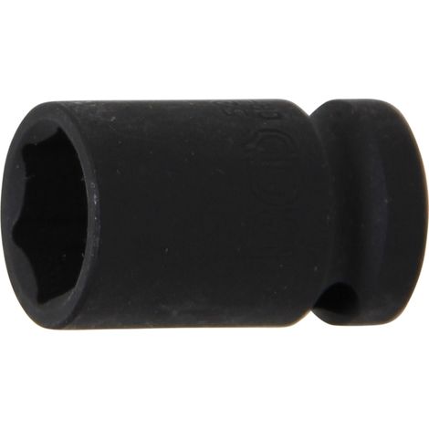 BGS Llave de impacto hexagonal Cuadradillo interior 12,5 mm (1/2") SW 16 mm - 5216
