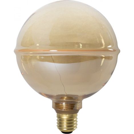 Ampoule LED dimmable globe G130 E27 4W 200lm ambre (1/5)