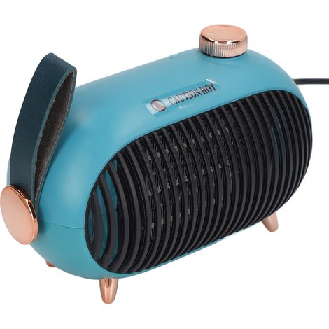 Radiateur d'Appoint 900W Silencieux PTC, Chauffage d'Intérieur ABS Sécurisé 220V Vert pour Maison (1/5)