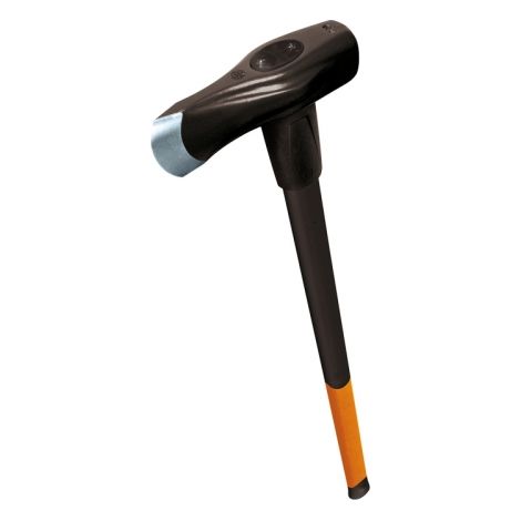 Éclateur FISKARS Merlin 3,7 Kg – Manche trimatière 90 cm avec pare-faux coups – Tête en acier carboné forgé pour haute résistance