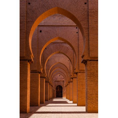 Tableau sur toile colonne sacrée 30x45 cm - Impression sur Toile Murale Décorative - Image imprimée en HD sur Toile - Toile sur Châssis en Bois FSC - Fabriqué en France