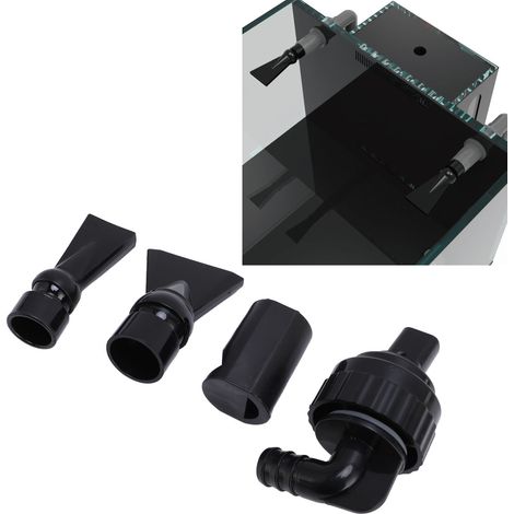 Buse de Robinet d'Aquarium à Tête Rotative pour Régler la Direction du Débit d'Eau - Kit de Buse de Sortie pour Aquarium (1/5)