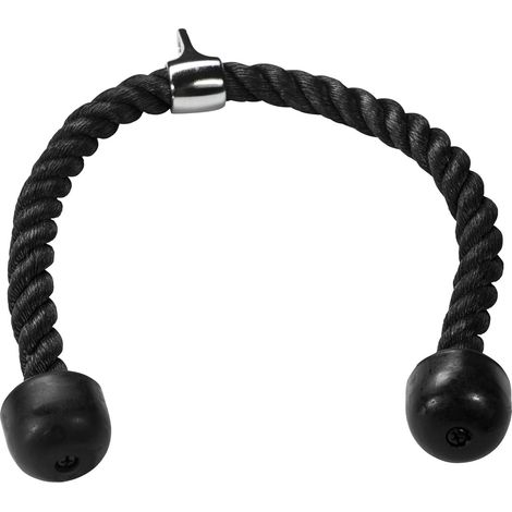 Corde à triceps avec émerillon, traction par câble, traction vers le bas (1/5)