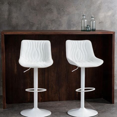 Tabouret de bar réglable de 92 à 110 cm 54 x 47,5 x 110 cm (1/5)