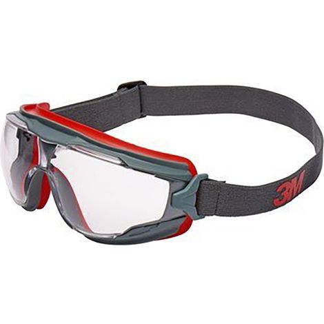 Lunettes-masque de protection 3M GoggleGear™ 500  anti-buée, anti-rayures, protection UV ( Prix pour 1 )