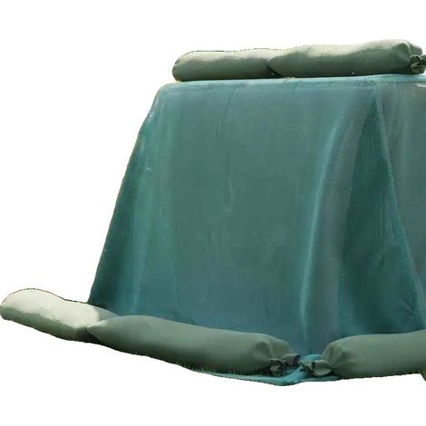 Copertura per silo, impermeabile, resistente ai raggi UV, verde (1/2)