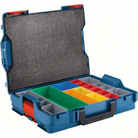 Bosch L-BOXX 102, Set mit 13 Teilen, Werkzeugkiste ,blau (1/5)