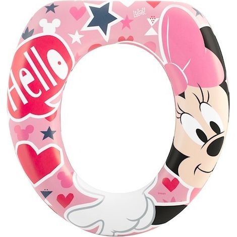 Reductor de WC Soft Disney Minnie Icon con asiento acolchado BPA Free +12 meses (1/3)