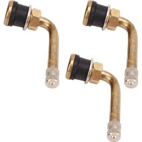 Lot de 20 rallonges de valve de pneu en cuivre résistant aux rayures pour camions, remorques, camping-cars et véhicules de loisirs. (1/5)