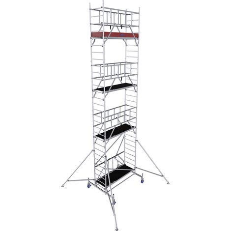 Krause Faltgerüst MONTO ProTec XS Aluminium 8,80 m Baugerüste (1/2)