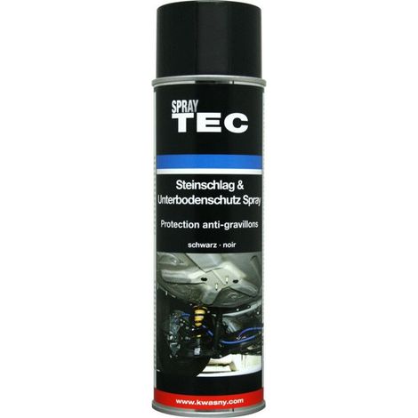 Spray Anti-gravillons - REPARAUTOS - Noir - Protection gravillons - Peinture possible - 0.38kg