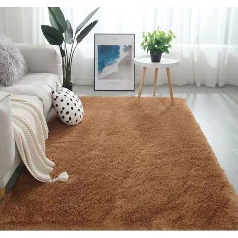 Tapis Enfant - 60x120 cm - Velours Shaggy - Antidérapant Picots Caoutchouc - Lavable Machine - Pour Jeux Sol (1/4)