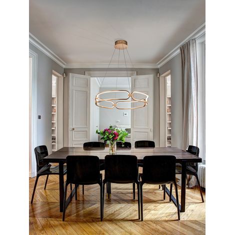 LÁMPARA LED  COLETTE  60Ø ORO ROSA (1/5)