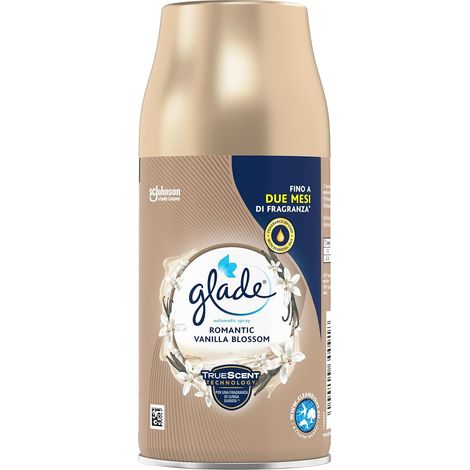Glade Automatic Spray Ricarica, Fragranza Romantic Vanilla Blossom 269ml (1/2)