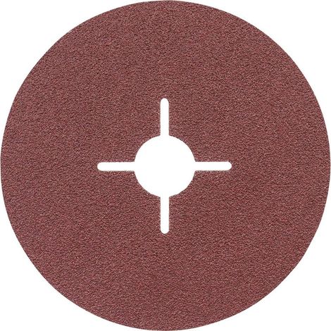 Fiberscheibe Metall, Durchmesser 125 mm, Körnung 120
