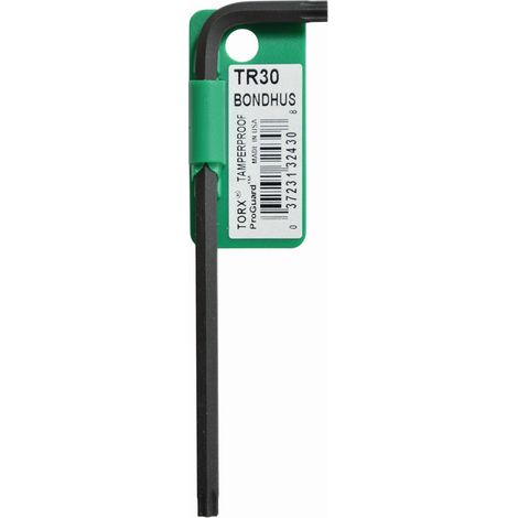 Clé d’angle Torx inviolable TR9 Bondhus 32409 (1/2)