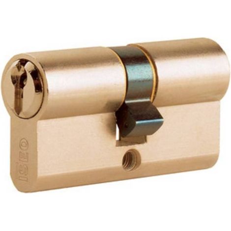 ISEO F5 8209 CILINDRO SAGOMATO 50-50 OTTONATO C/3CH