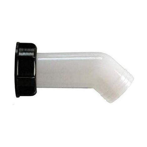 1PC 2 Drain spout with nut, for connecting tap to 1000L IBC tank, water extension diameter, rainwater irrigation (1/5)