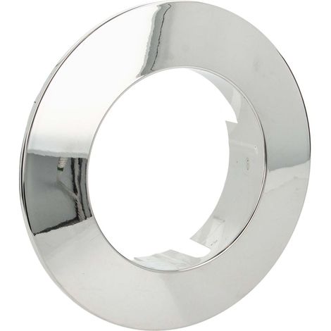 tecuro Deckrosette Ø 140 / Ø 85 mm, 1-teilig, zu Allmess UP-Wasserzähler, Kunststoff verchromt (1/4)