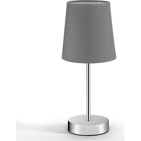 Lampe de chevet lampe de table anthracite haut 32 cm