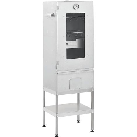 Räucherofen mit Tisch Verzinkter Stahl