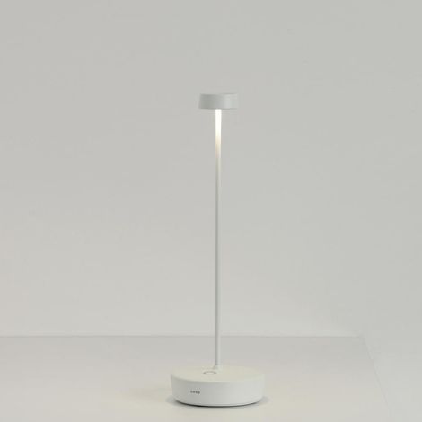 Led-tischlampe zafferano swap wiederaufladbar 2w 2700k weiß - ld1010b3 (1/3)
