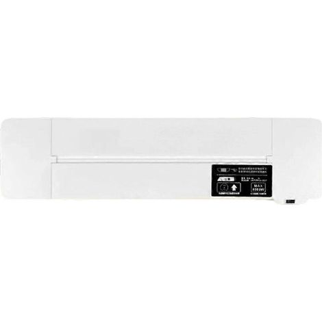 Prise murale sur rail à induction de 40 cm pouvant accueillir 2 à 3 prises, 13 A, multifonctionnelle (type B). (1/5)