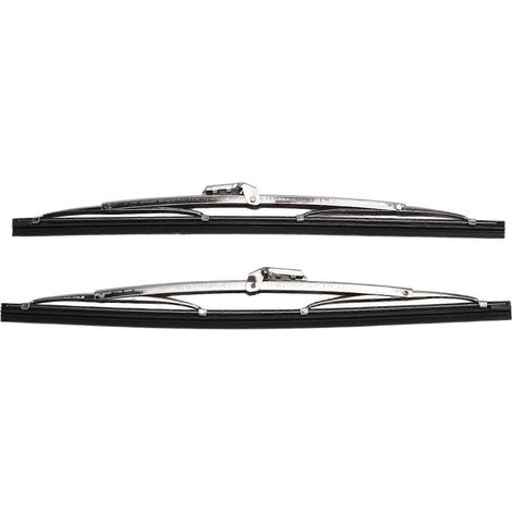 Set mit 2 30 cm (12 Zoll) langen Auto-Frontscheibenwischern, polierte Wischerblätter, universelle Ersatzteile (1/5)
