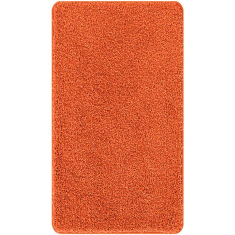 Tappetino da bagno antiscivolo Arancione 70 x 120 cm PP vidaXL (1/5)