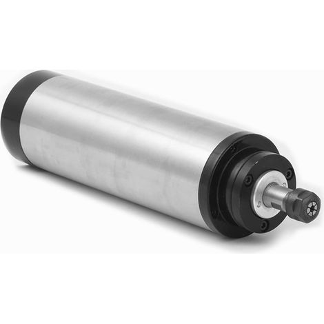 Kit de moteur de broche sans balais CNC 1.5kw refroidi à l'eau broche ER11 CNC moteur de broche à Air 1500W 65mm 24000 tr/min CNC moteur for CNC routeur fraiseuse ( Color : Air-Cooled , Size : 110 ) (1/5)