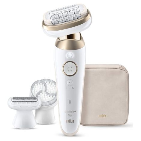 Braun Silk-épil 9-060 3D 40 pinzette Oro, Bianco