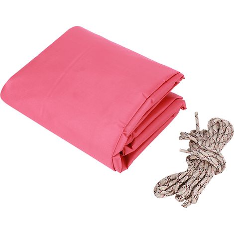 Housse de protection imperméable pour mobilier de jardin, tables et chaises, 3 x 4 mètres (rouge) (1/4)
