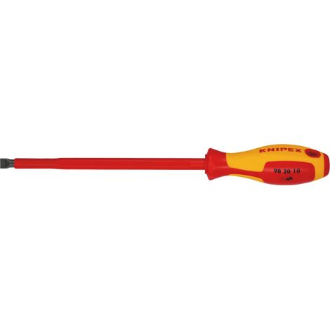 Draper 10mm VDE Insulated Slotted Screwdriver – Model 18798, Professional Quality for Electrical and Precision Work