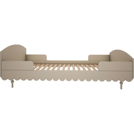 Lit 90x200 sommier inclus Wood Luck Babushka Olive (1/3)