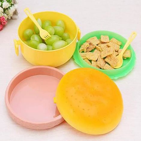 Boîte À Lunch - Multicouche - PP Non Toxique - Pour Pique-nique Et Bureau - 1 Pièce (1/4)
