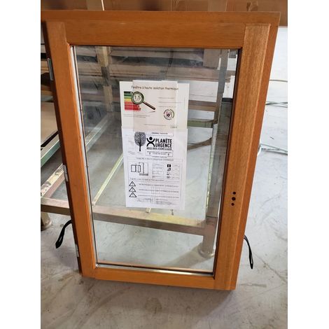 [jamais Utilise] Fenêtre Bois H95 X L60 Cm Côtes Tableau Tirant Gauche Second Choix (n°420, Gd09, Gd17, Gd01 Et Gd02) Gd Menuiseries