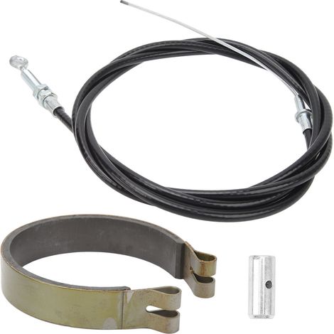 Kit de 4 axes de frein arrière + câble d'accélérateur 1,55m pour chariot, mini-voiture, quad et kart (1/5)
