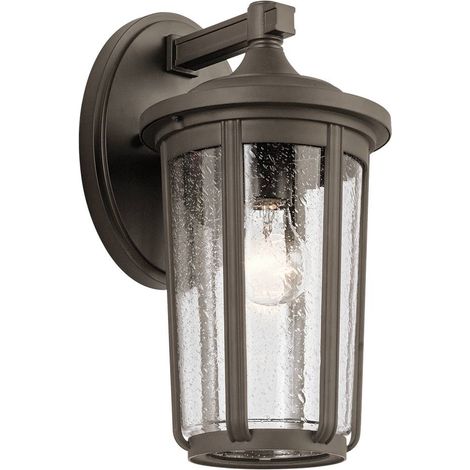 Elstead Kichler Fairfield Lanterna da esterno a parete Bronzo Antico, IP44 (1/5)